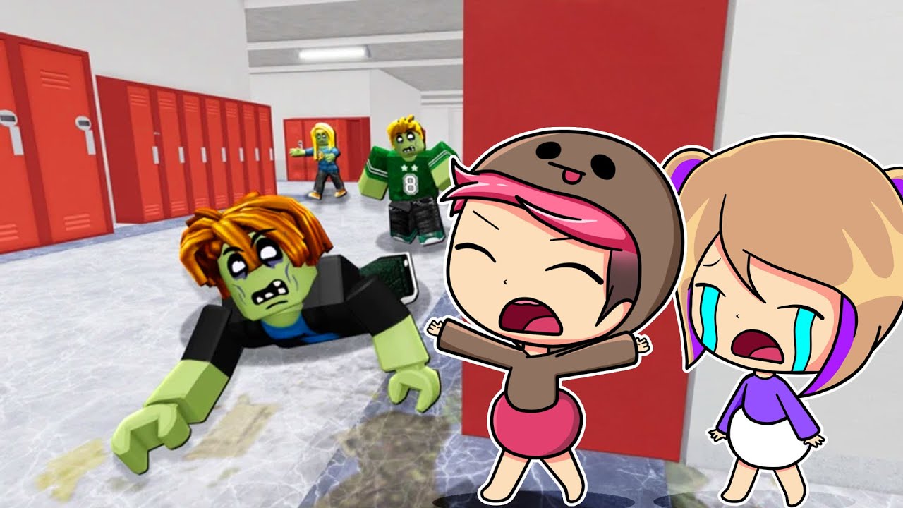 SOBREVIVIMOS como BEBÉS al APOCALIPSIS ZOMBIE de LA ESCUELA con LYNA