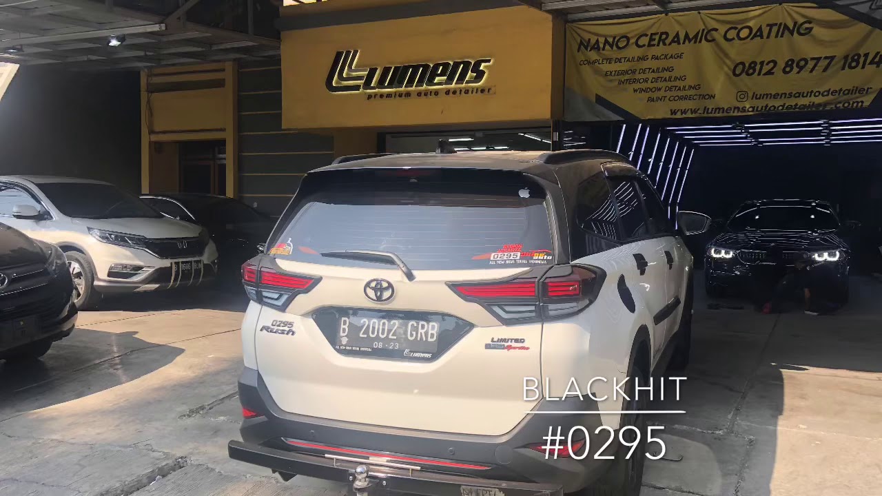 All New Rush TRD Sportivo (BlackHit) - Premium Nano Coatting treatment Maintenance