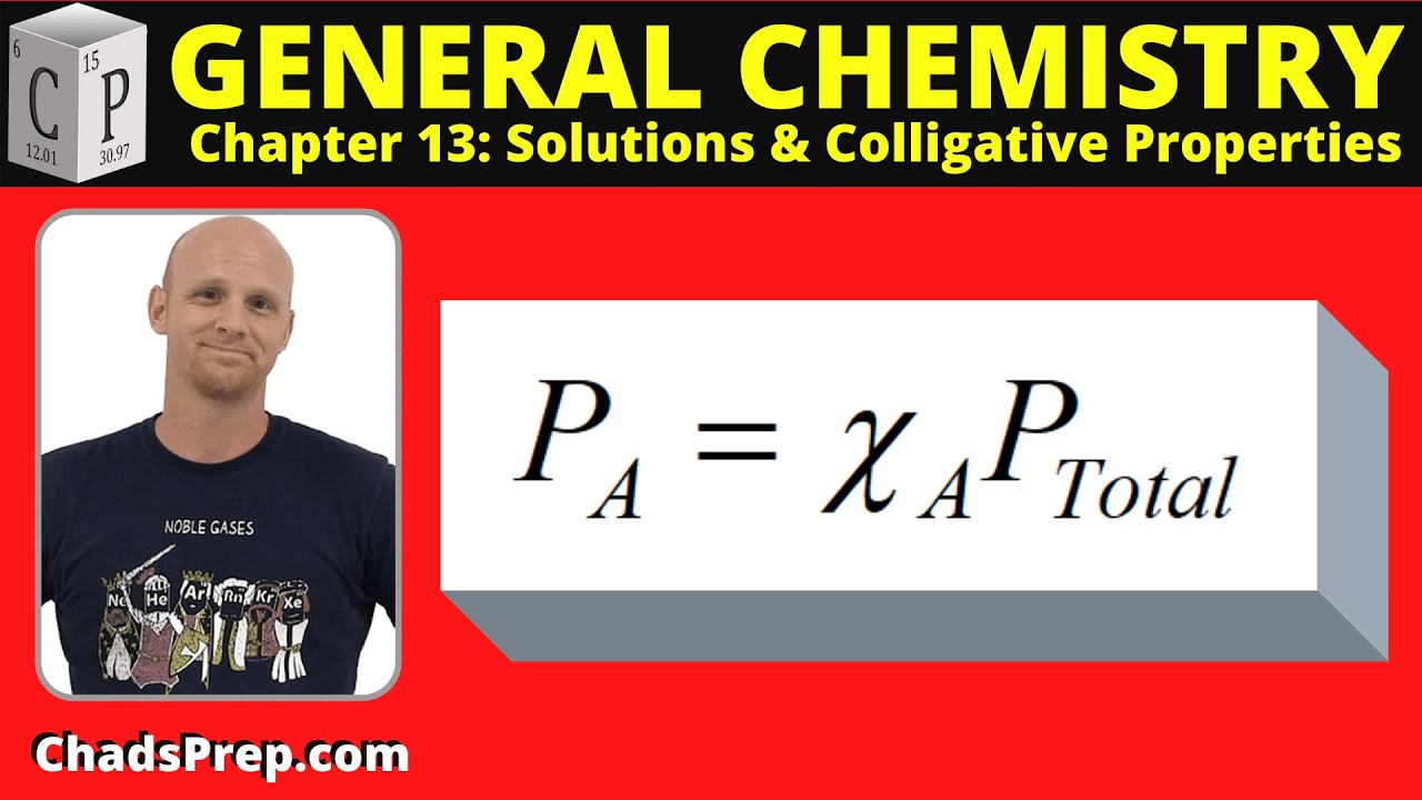 13.3 Vapor Pressure Depression and Raoult's Law