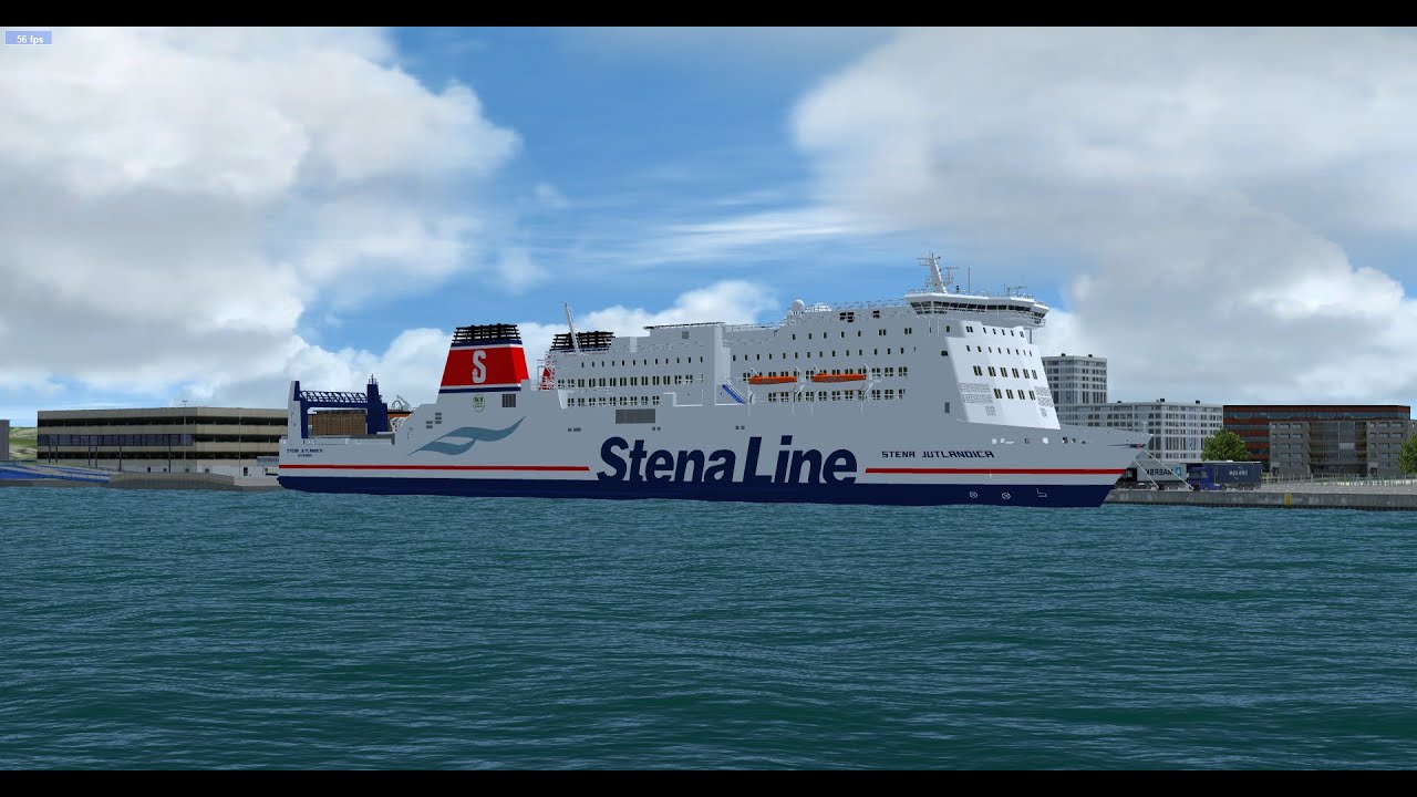 Stena Jutlandica Göteborg - Frederikshavn (NEW SCENERY)