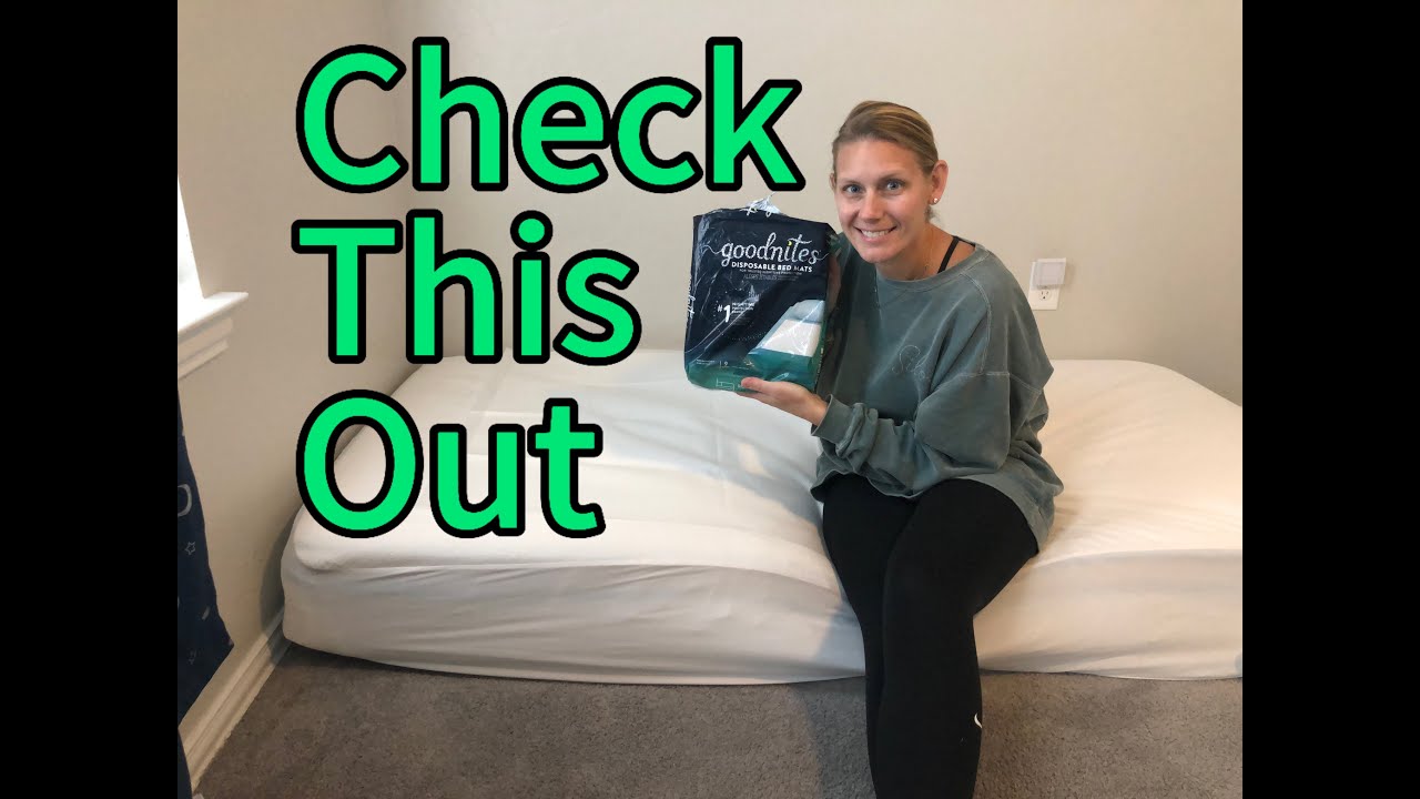 Goodnites Disposable Bed Pads/Mats for Bedwetting Review