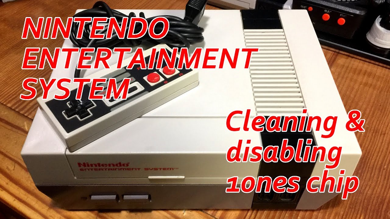 NES (Cleaning and disabling 10nes chip)