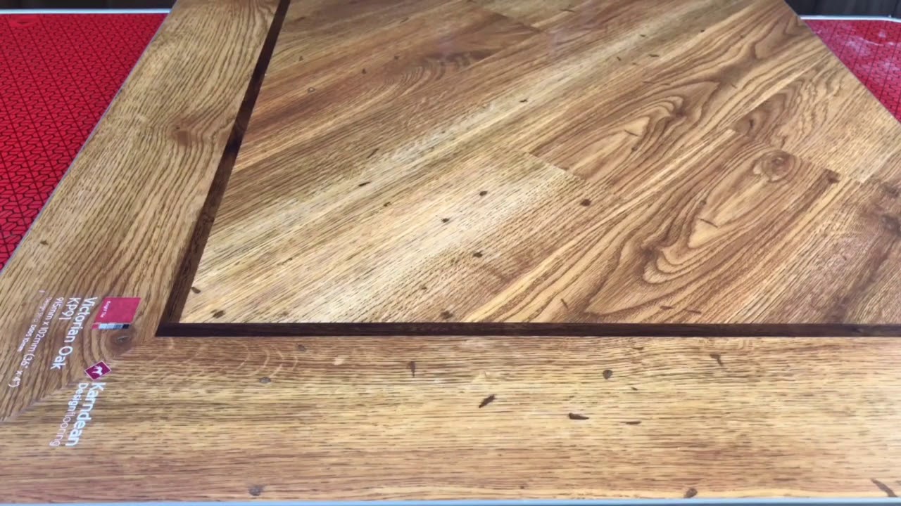 Karndean - Heavily Scratched - Repaired