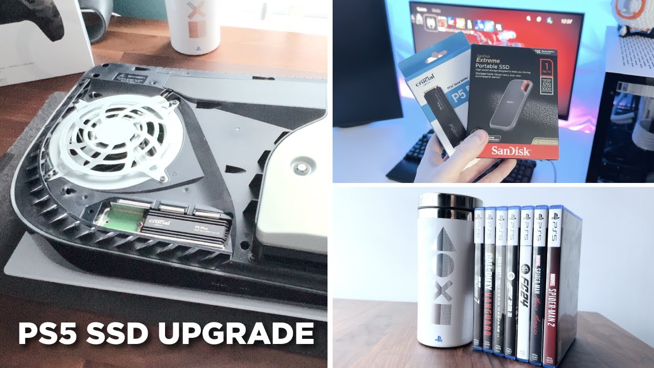 The BEST Playstation 5 Upgrade: Installing the Crucial P5 Pro 1TB M.2 NVMe SSD