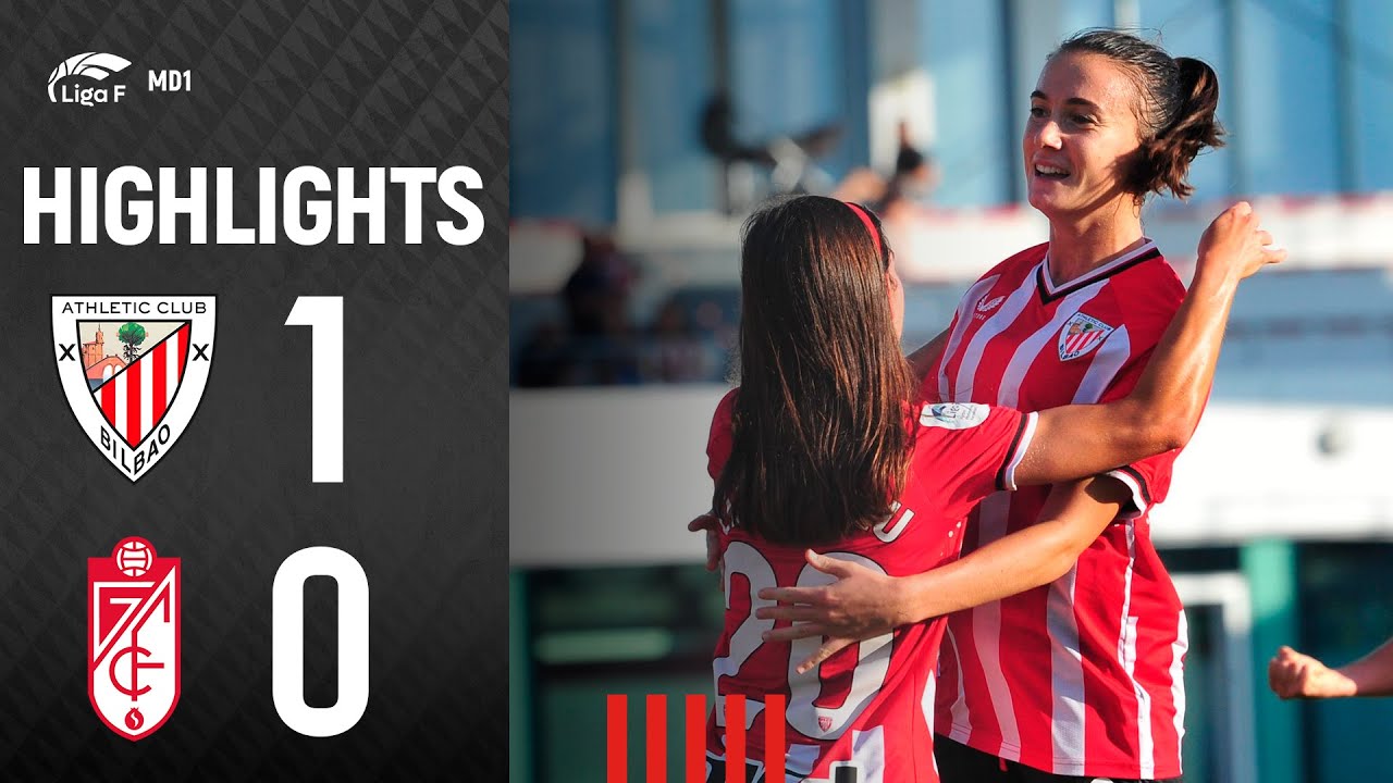 RESUMEN | Athletic Club 1-0 Granada CF | Liga F 2023-24 MD1