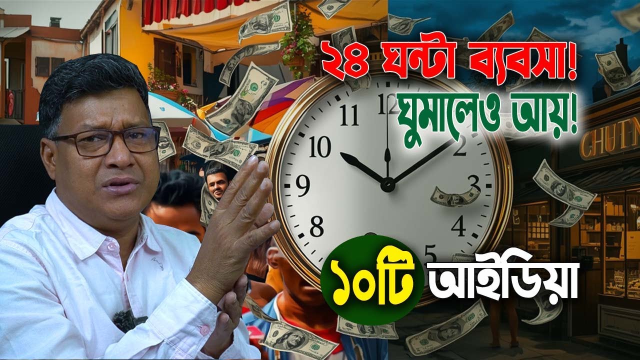দিন–রাত ২৪ ঘন্টা চলে এই ১০টি ব্যবসা! বাস্তব ব্যবসা আইডিয়া (বাংলাদেশ)