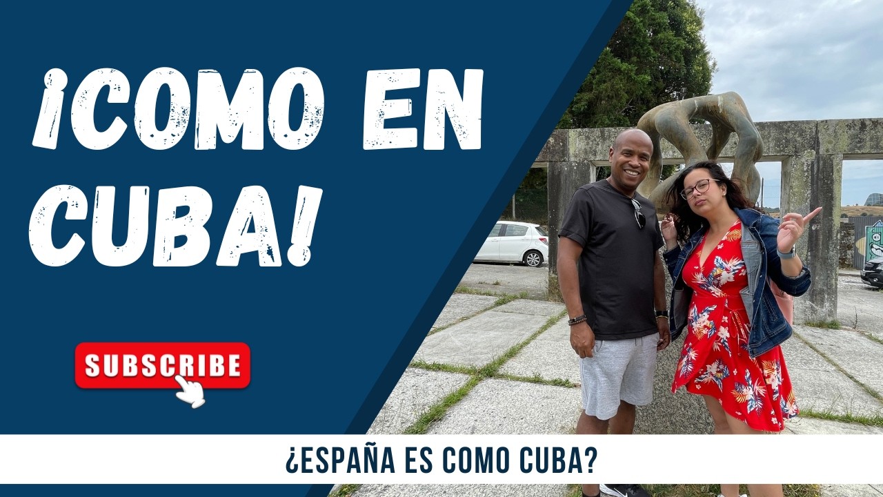 Llegamos a España y esto nos hizo sentir en Cuba otra vez