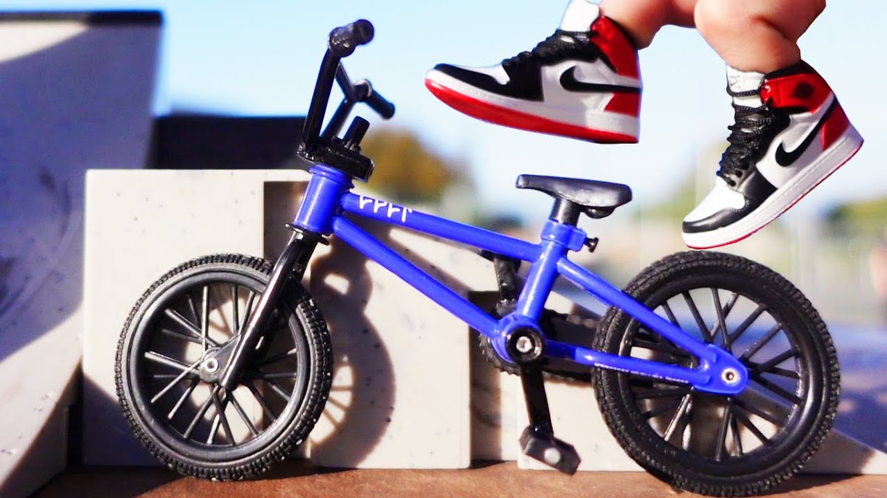 Jazda na Finger BMX w Starter Kit Tech Deck | PALEC BMX | Jazda w Skatepark Flick Tricks