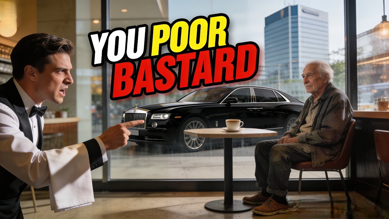 He Disrespected a Poor Man at a Cafe, Not Knowing He Was the Billionaire CEO Testing Him.