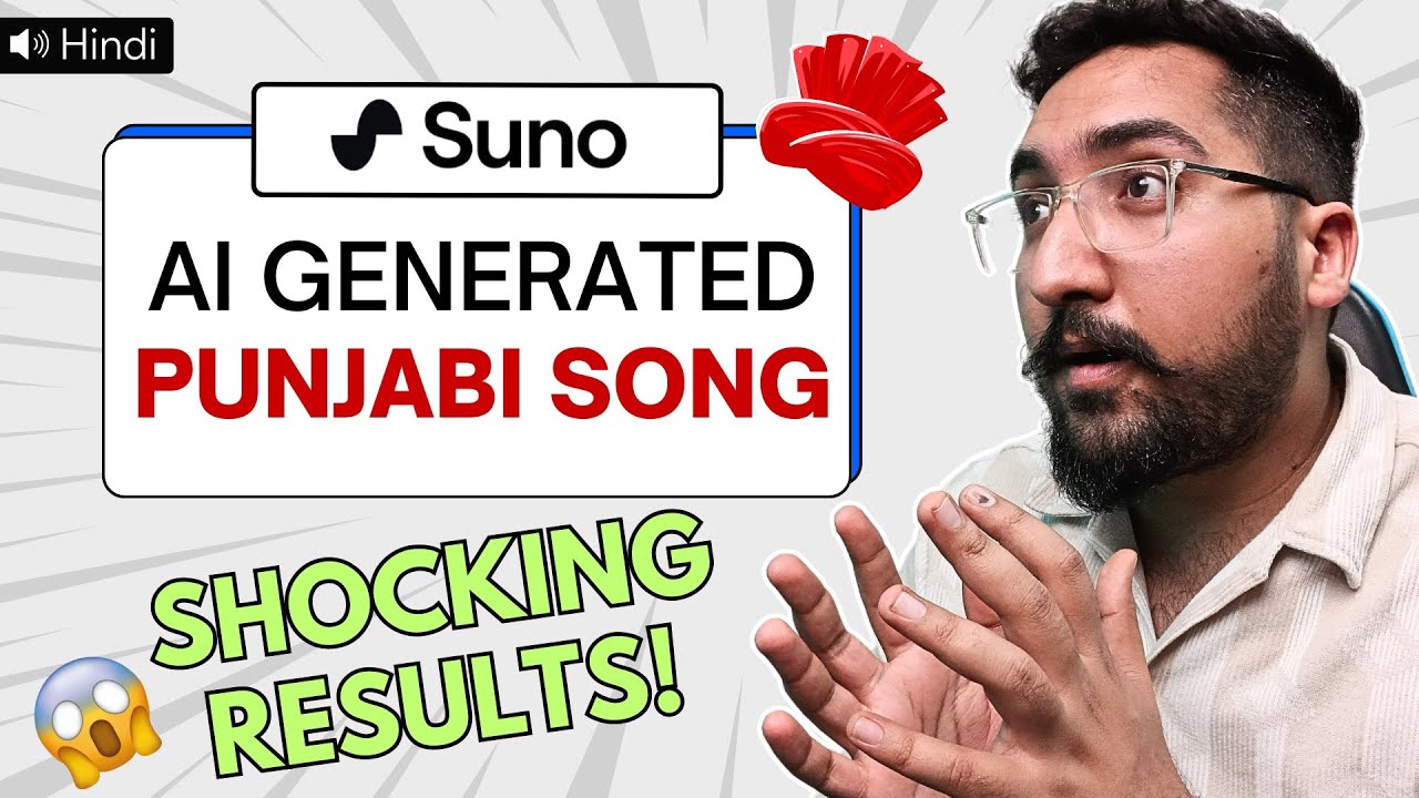 SUNO AI Tutorial - Ai Can Now Create Punjabi Music 😱