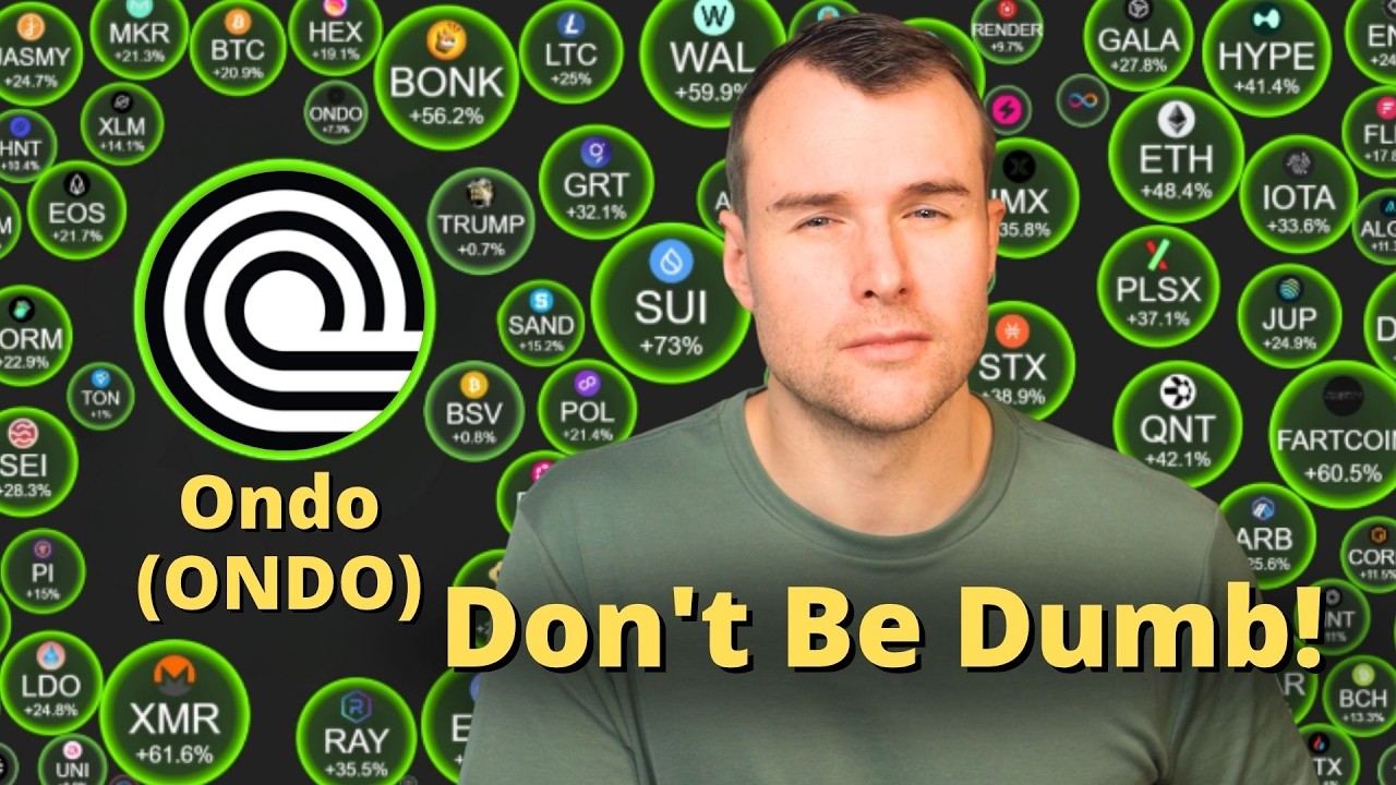 Ondo Finance Beats BTC ⚠️ ONDO Crypto Analysis