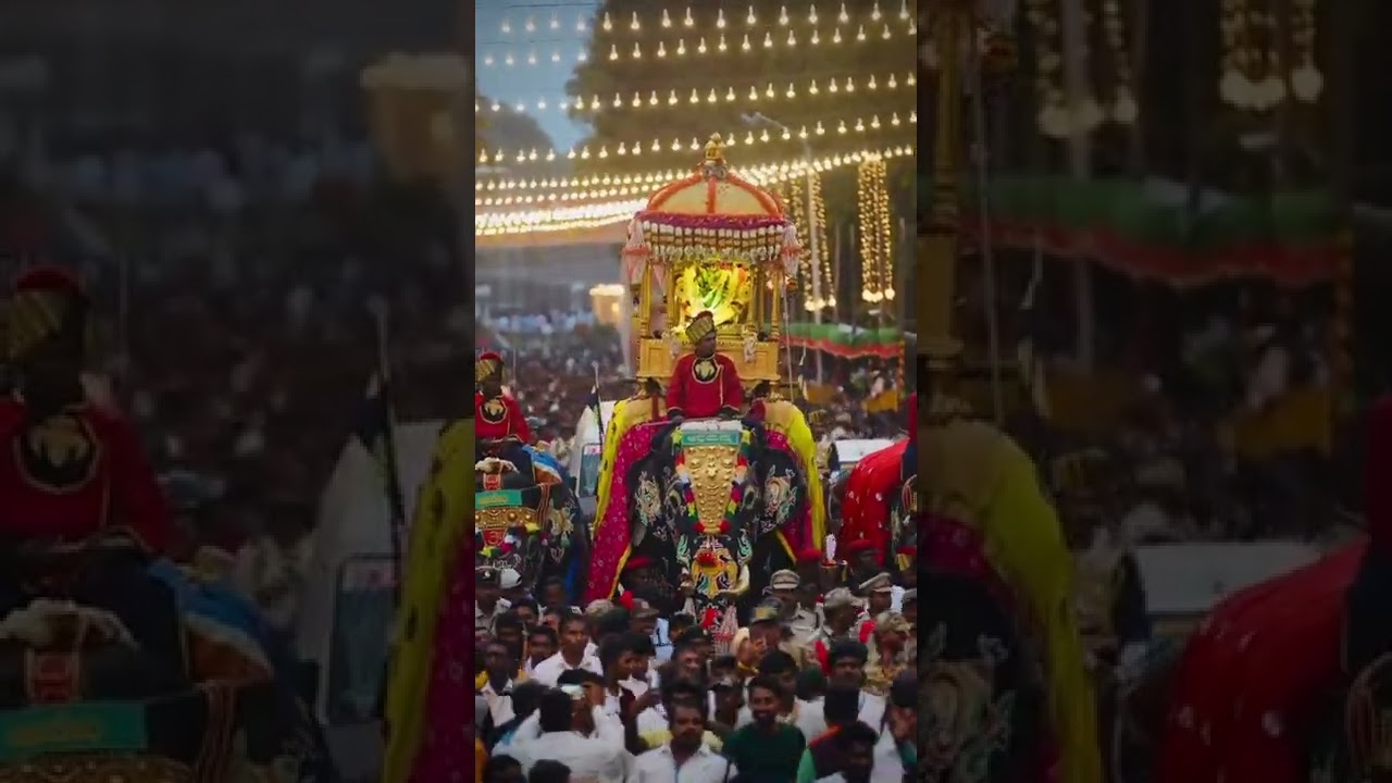 Mysore Dasara ambari Best moment of world