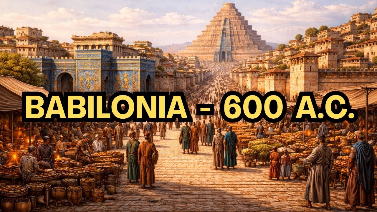 Así era la vida en la ciudad más grande de Mesopotamia en el año 600 a.C. | Antigua Babilonia