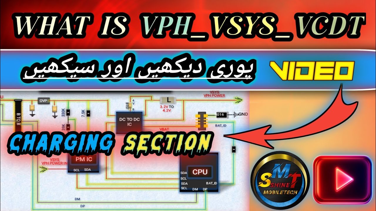 What is VPH _ VSYS _ VCDT _ CHARGE LDO | Mobile Charging Section Explain