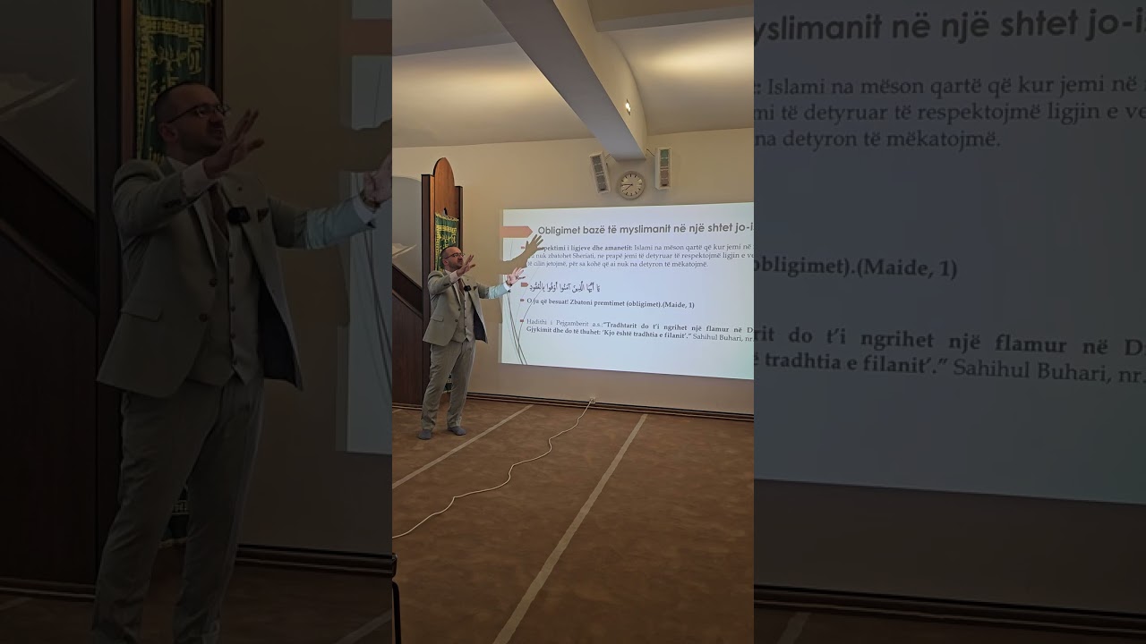 Obligimet e muslimanëve në shoqëri joIslame dhe ruajtja e identitet fetar në mërgim-Dr.Mixhit Osmani
