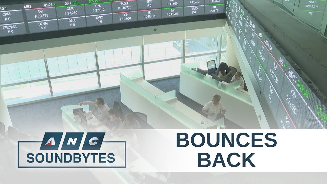 PSEi bounces back above 7,800 | ANC Soundbytes
