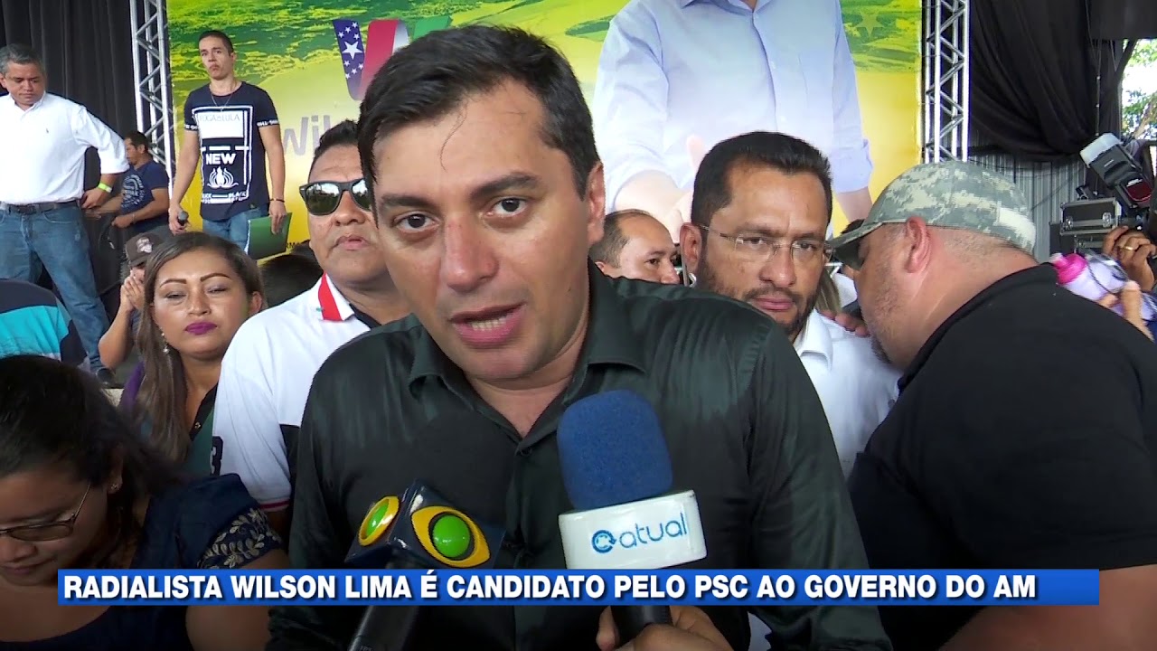 Radialista Wilson lima &eacute; candidato do psc ao governo