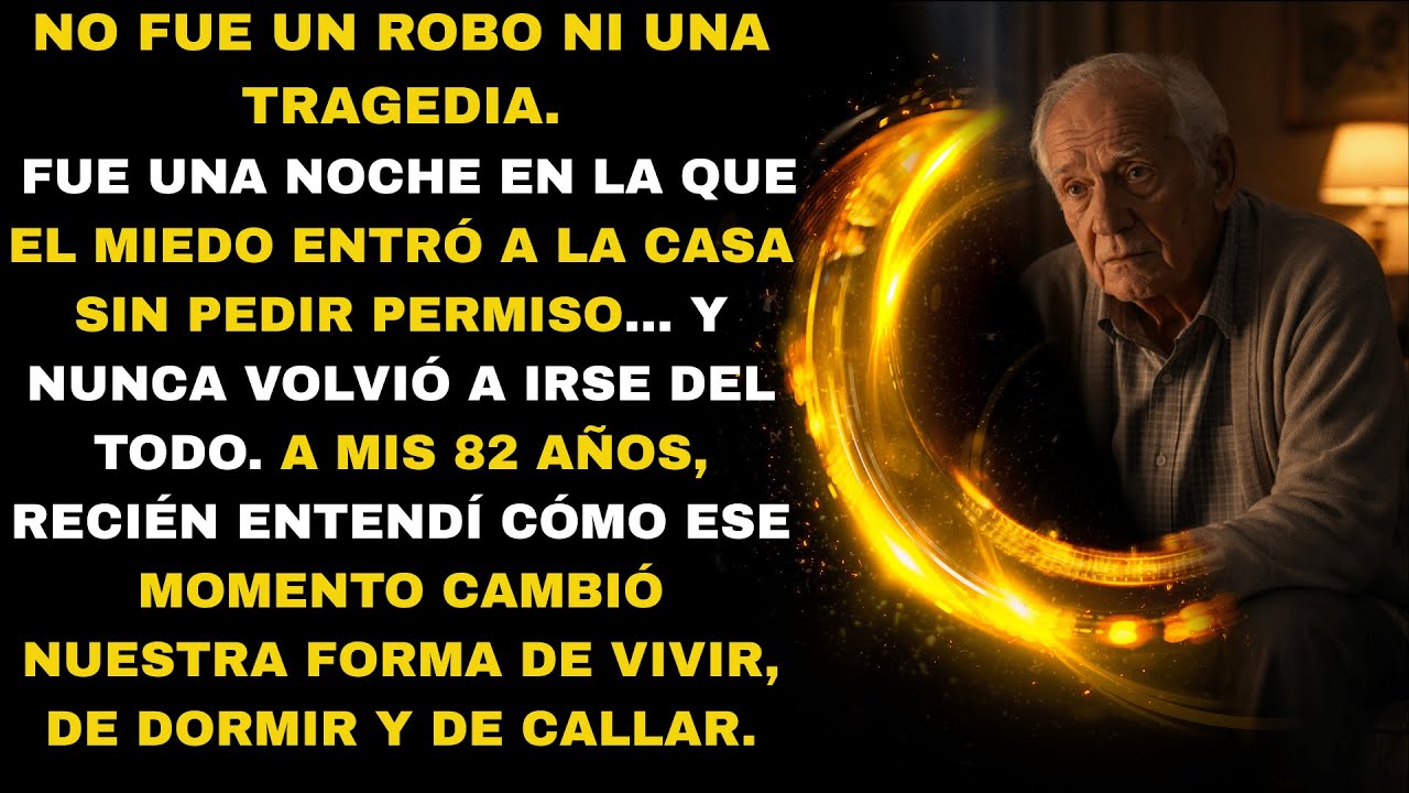 A mis 82 años entendí cuándo el miedo entró a la casa