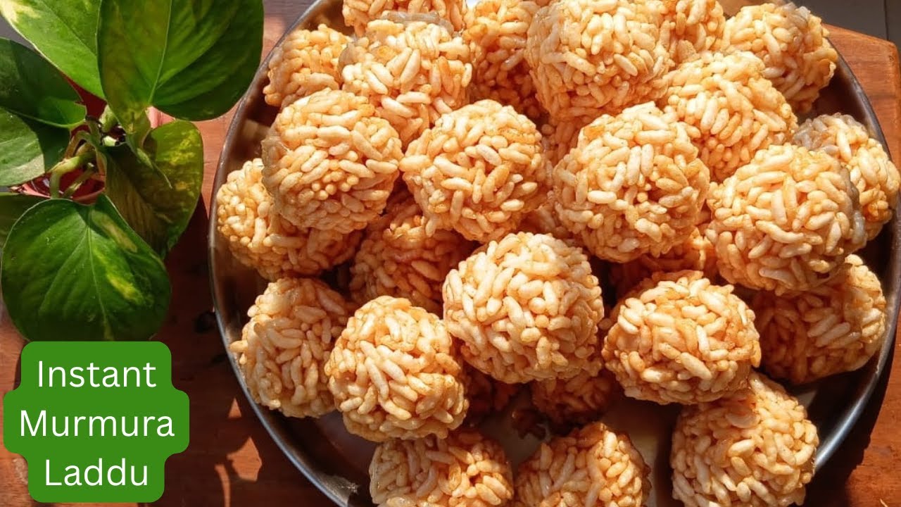 Instant Murmura Laddu / মুৰীৰ লাৰু