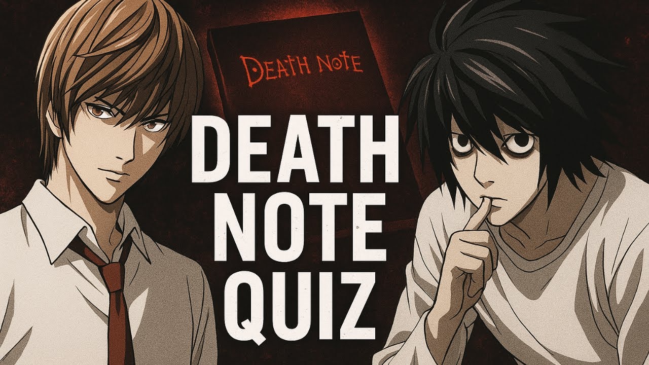 Ultra Hard Quiz for Real Anime Detectives || Anime quiz || KIRA vs L quiz