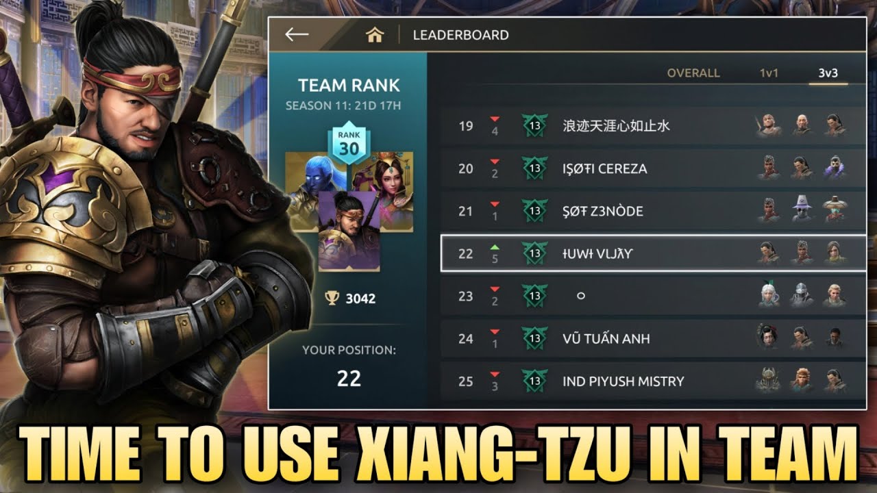 Time to Use Anti Shadow Xiang-Tzu in Team | Shadow Fight 4 : Arena
