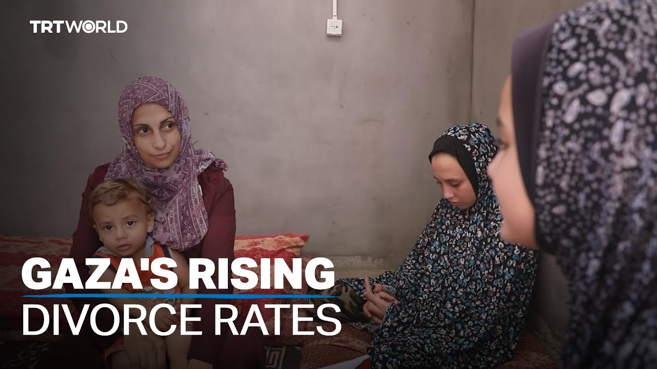 Divorce rates in Gaza surge