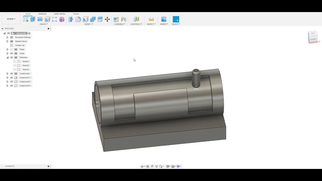 Fusion 360 Соединения.  Короткая информация по использованию