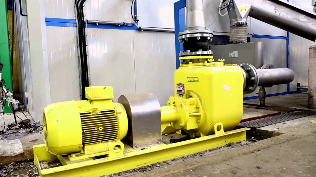 HDPE – PP WASHING PLANT – 2600 kg/h
