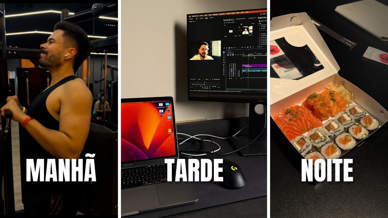 A rotina de um editor de v&iacute;deos [VLOG]