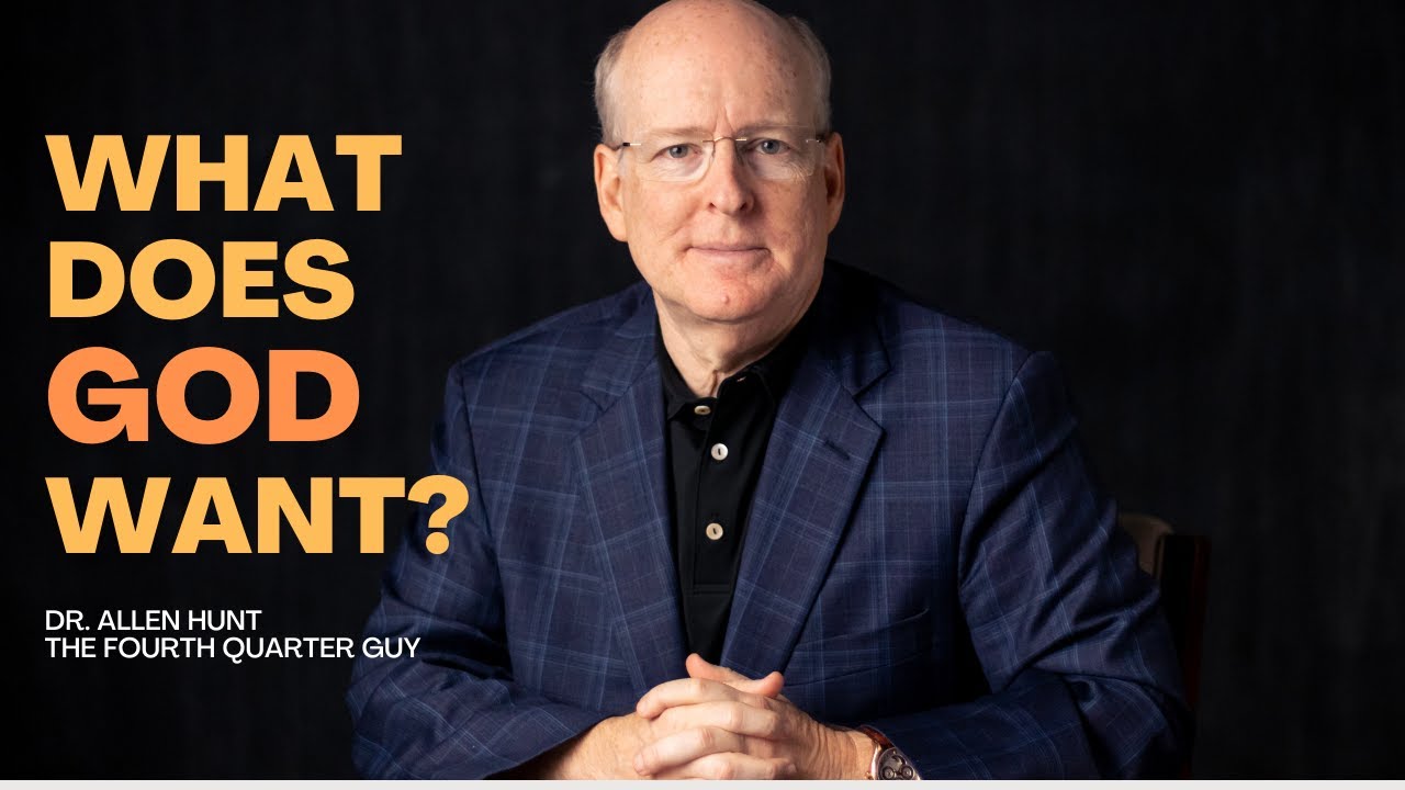 Ask the Right Question for Your Fourth Quarter. Dr. Allen Hunt
