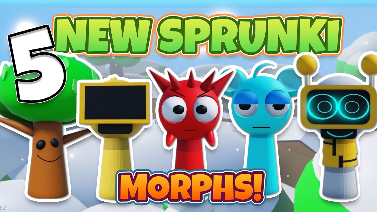 How to Get All New Morphs and Badges in Sprunki RP 3D Morphs