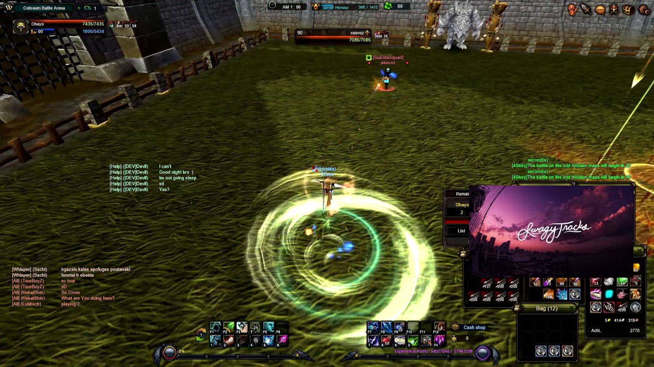 WorldOf4story Archer Tournament Ohayo vs [Divai,zRecon,xeevoz]