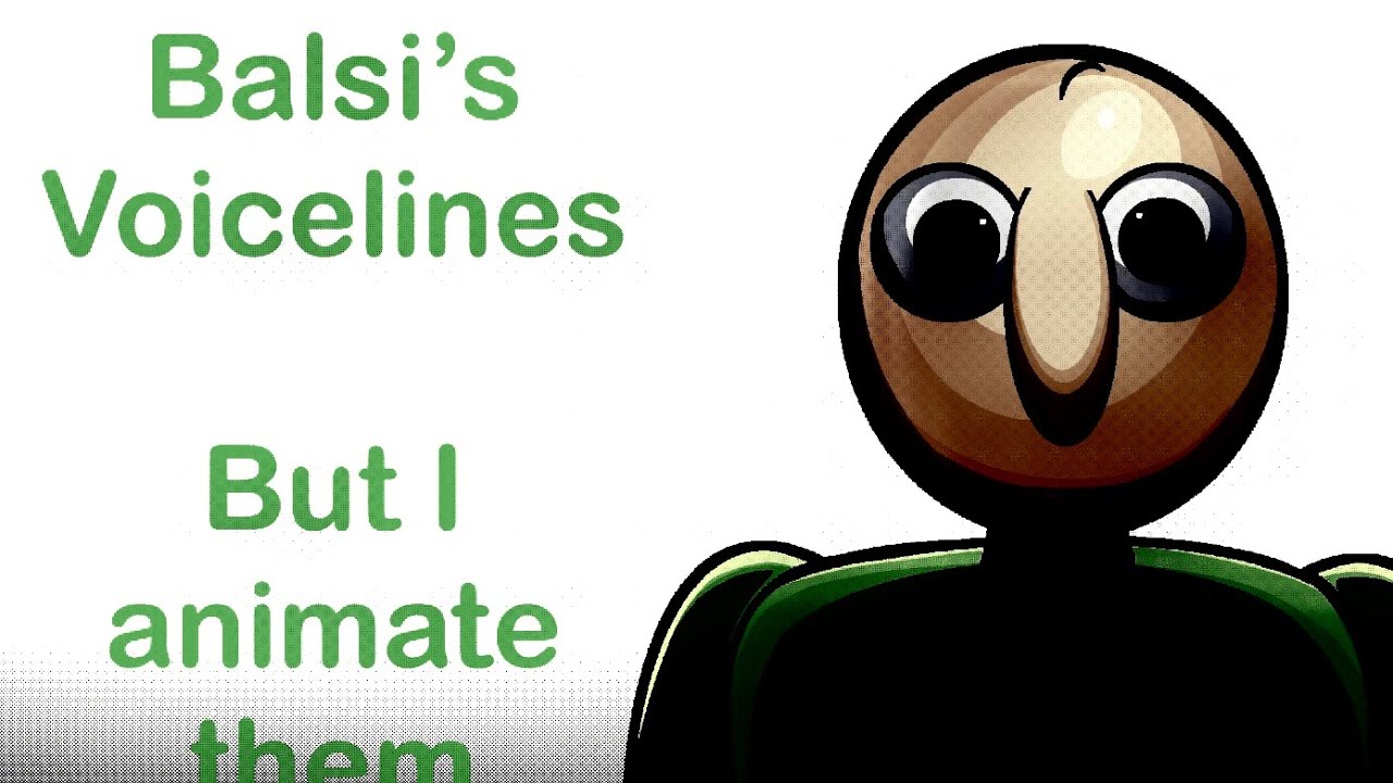 Balsi&rsquo;s Voicelines but I animate them (Baldi animation) (Basic&rsquo;9) (@vibingleaf)