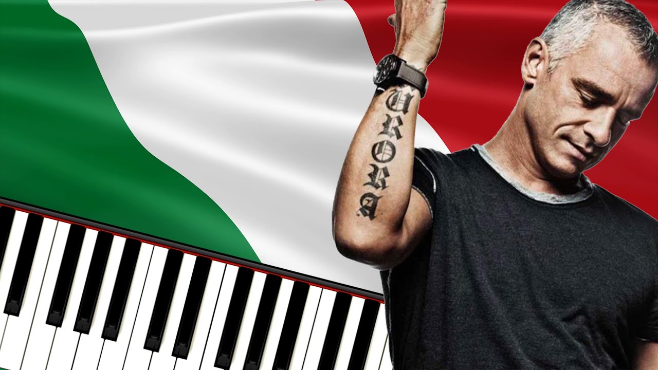 Eros Ramazzotti - E Ancor Mi Chiedo Piano Tutorial