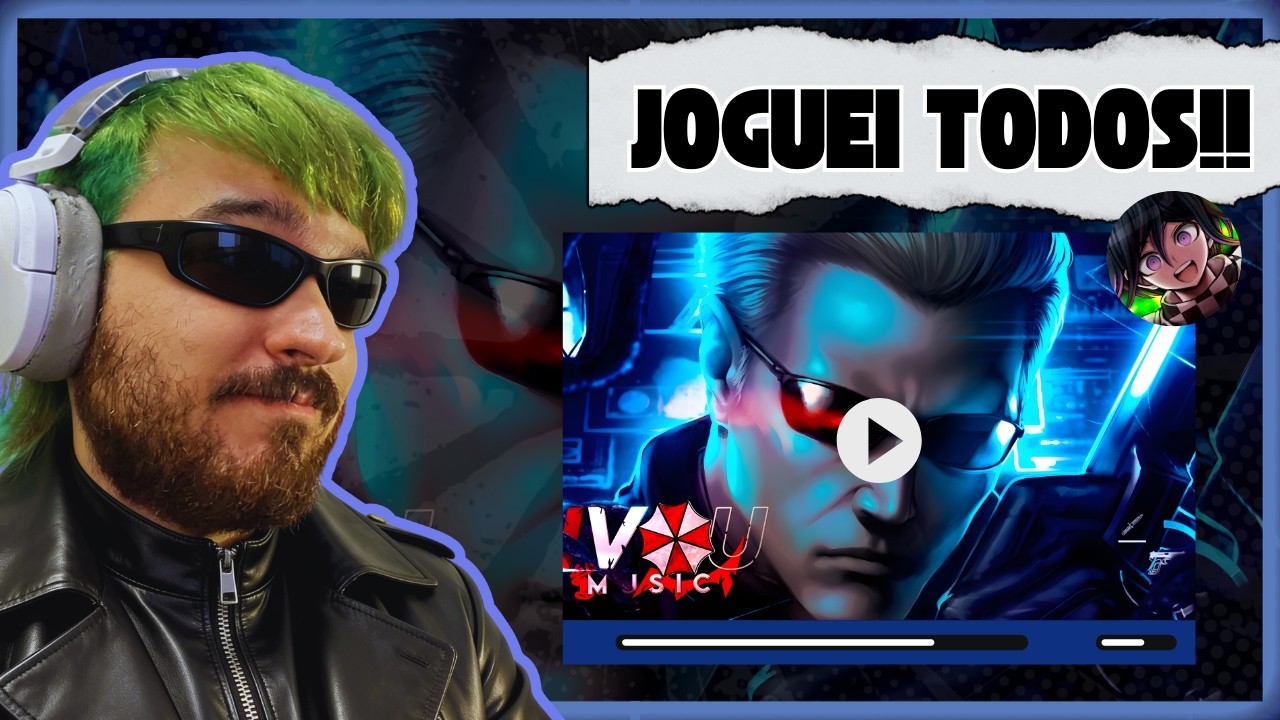 PIRANDO DEMAIS COM ESSES JOGOS!! Uroboros | Albert Wesker (Resident Evil) - Ivou - MAXIMUS REACT!!