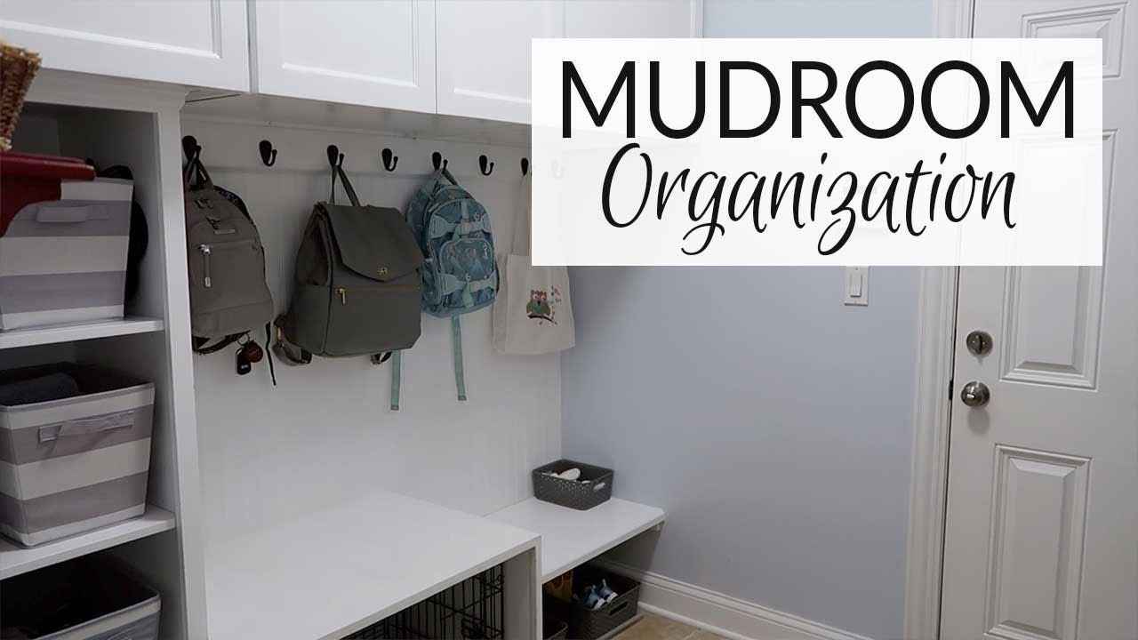 Mudroom Organization | Spring Fever 2019