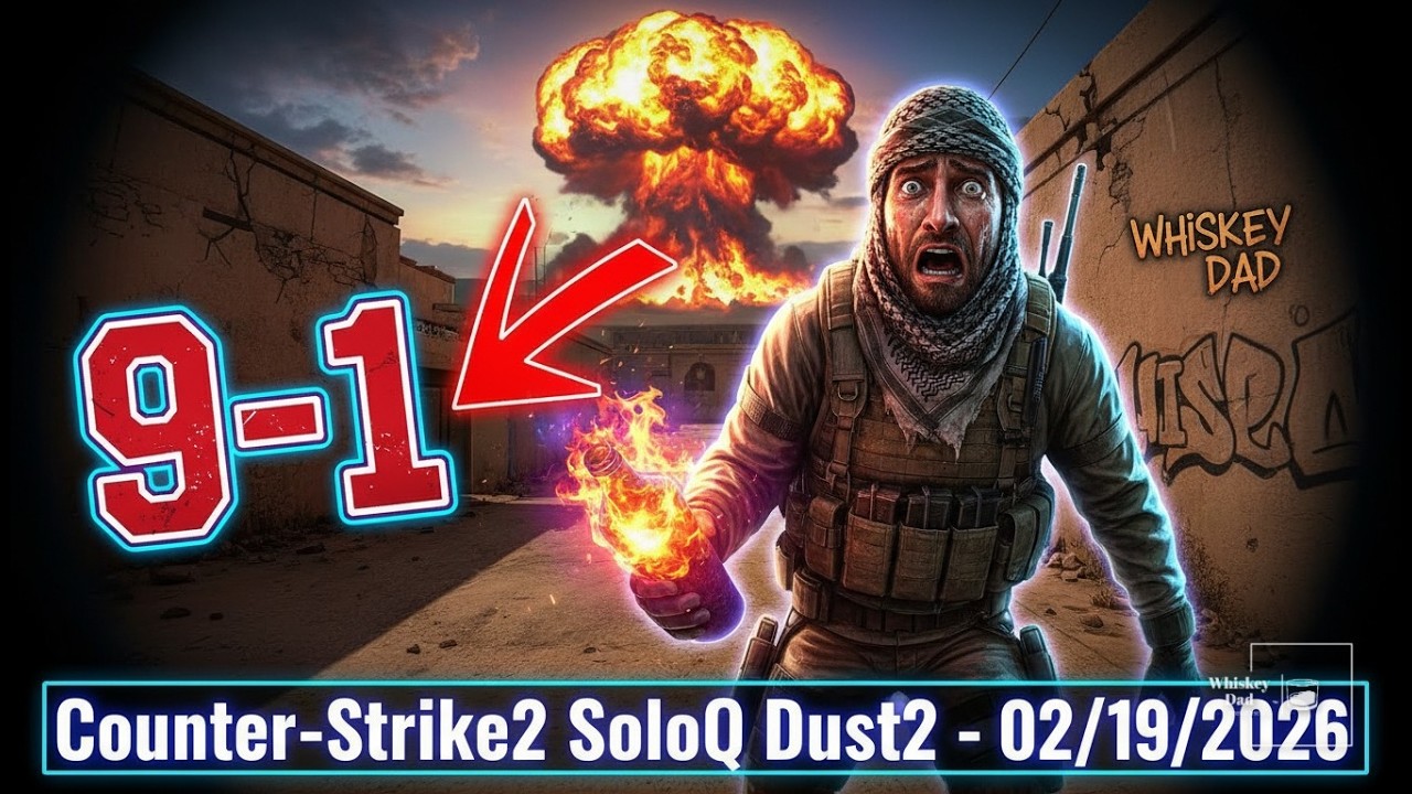Counter-Strike2 SoloQ Dust2 - Shotguns And Fire Don't Mix - 02/19/2026
