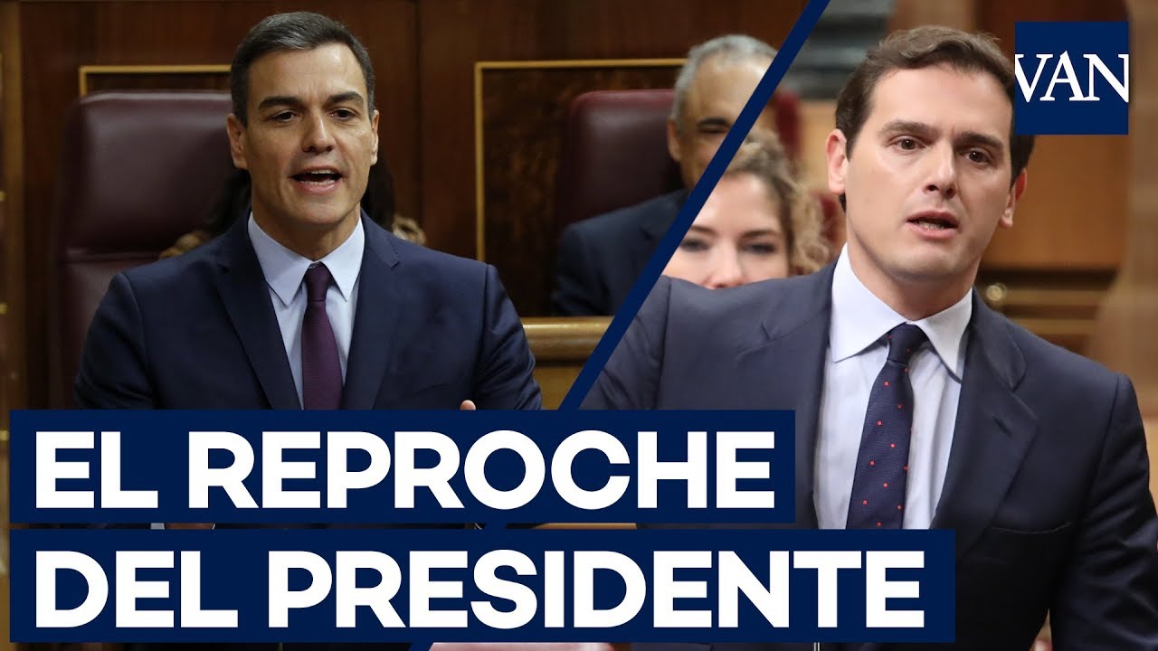 Pedro Sánchez a Albert Rivera: 