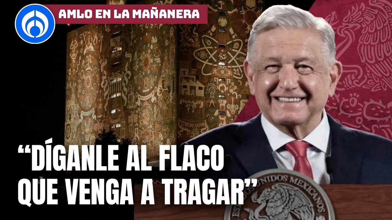 AMLO recuerda carencias que vivió cuando estudiaba en la UNAM
