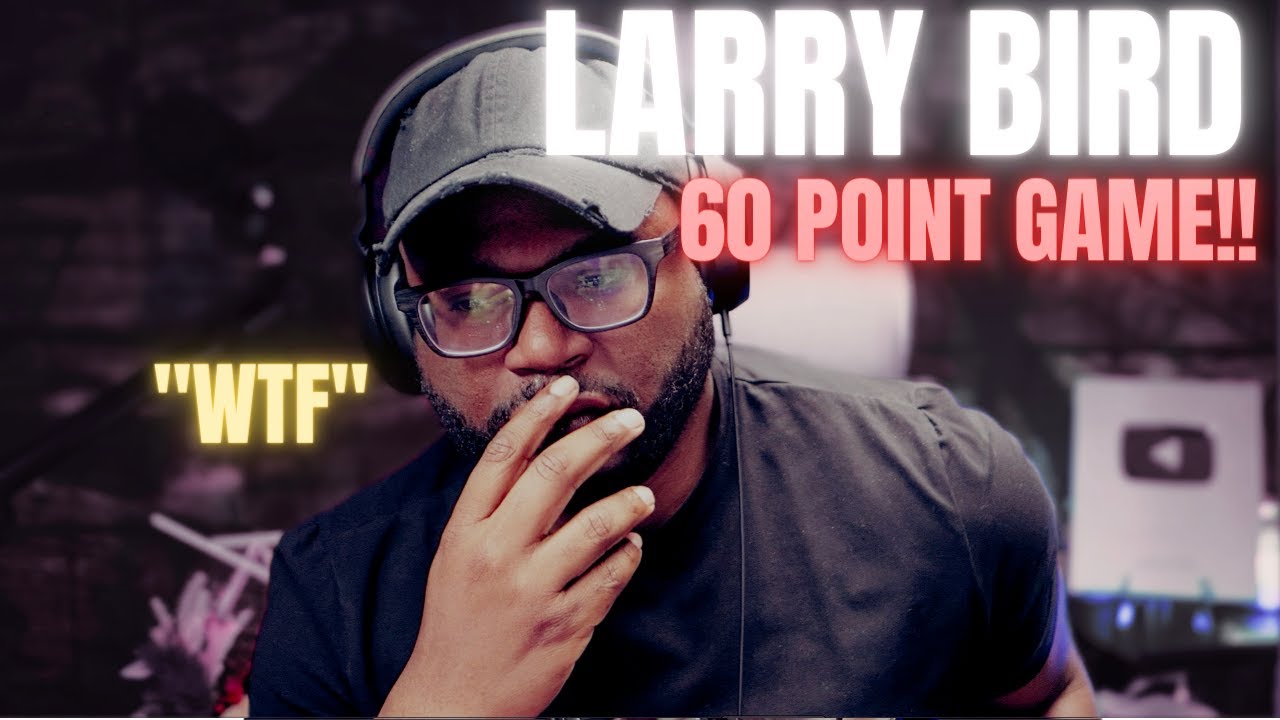 Lebron Fan Watches Larry Bird 60-Point Game