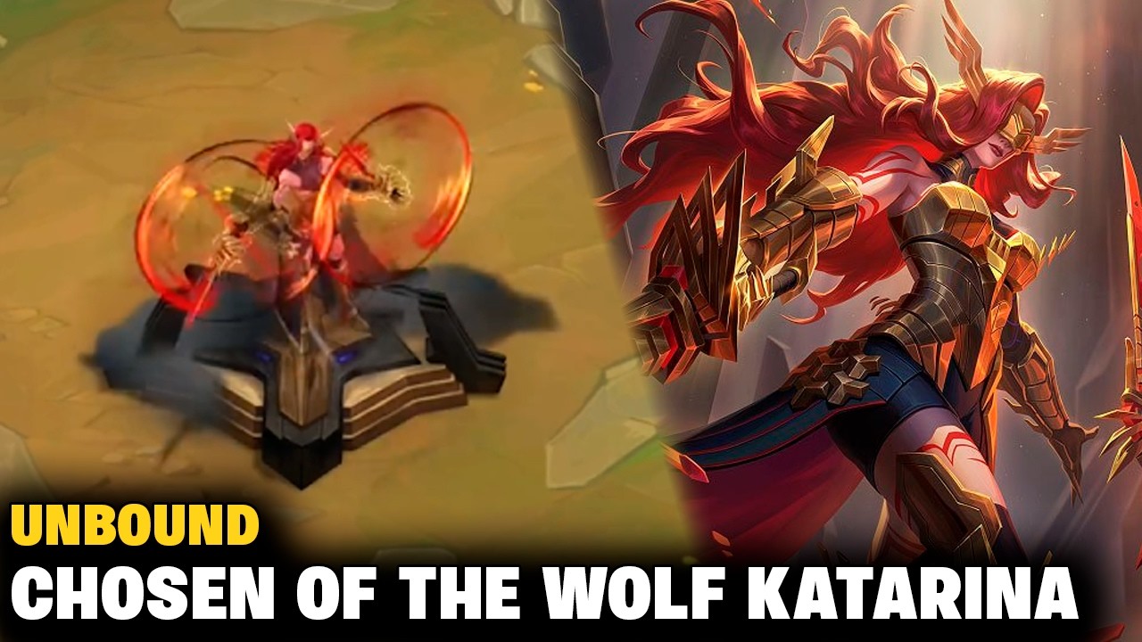 CHOSEN OF THE WOLF KATARINA UNBOUND - PREVIEW | TFT 17.1