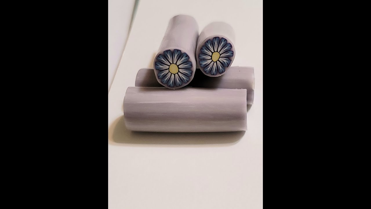 Polymer Clay Burst Flower Cane