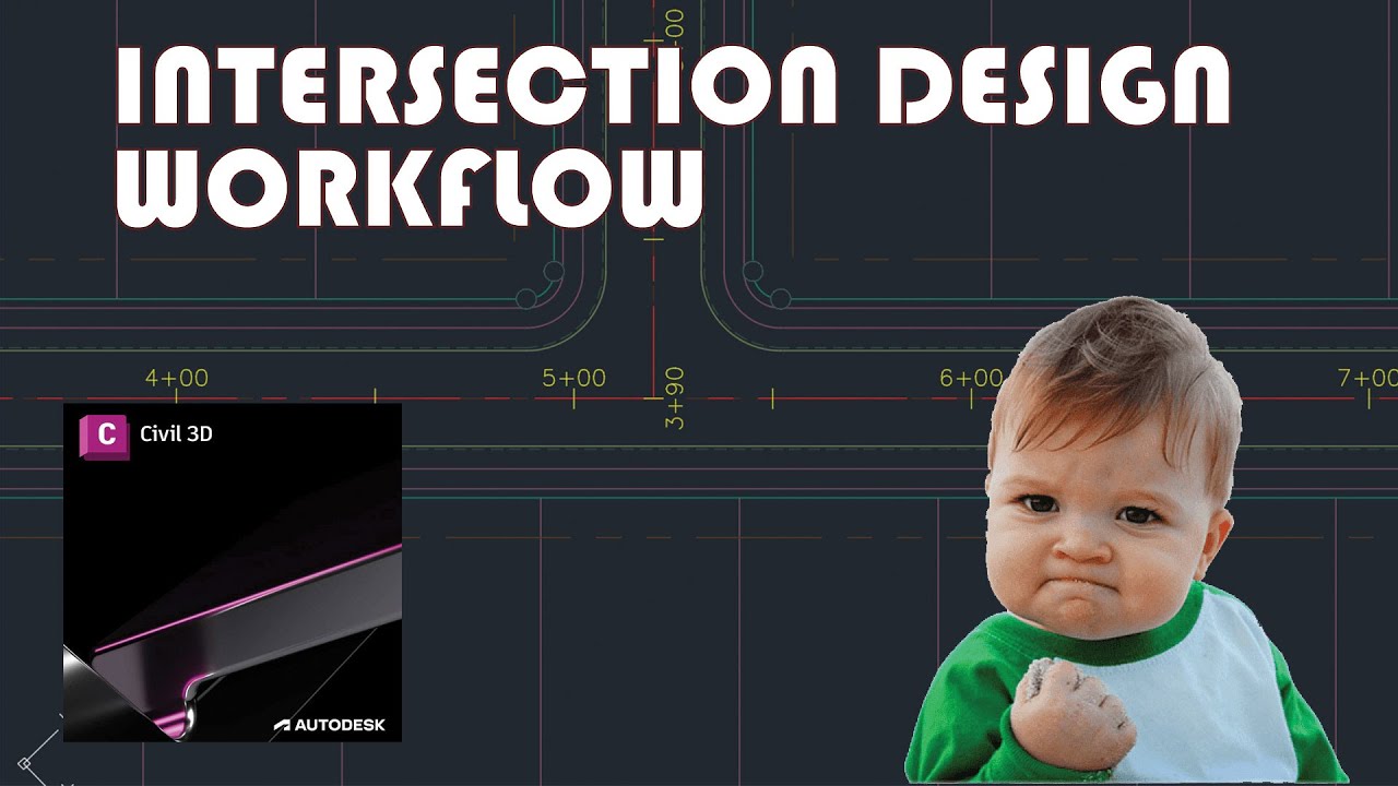 Civil 3D dynamic Intersections using Connected Alignments