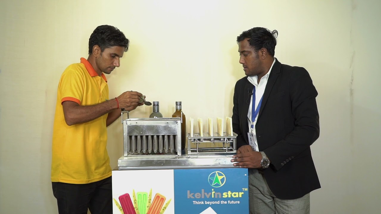 Popsicle/Kulfi/Ice Candy Making Machine.