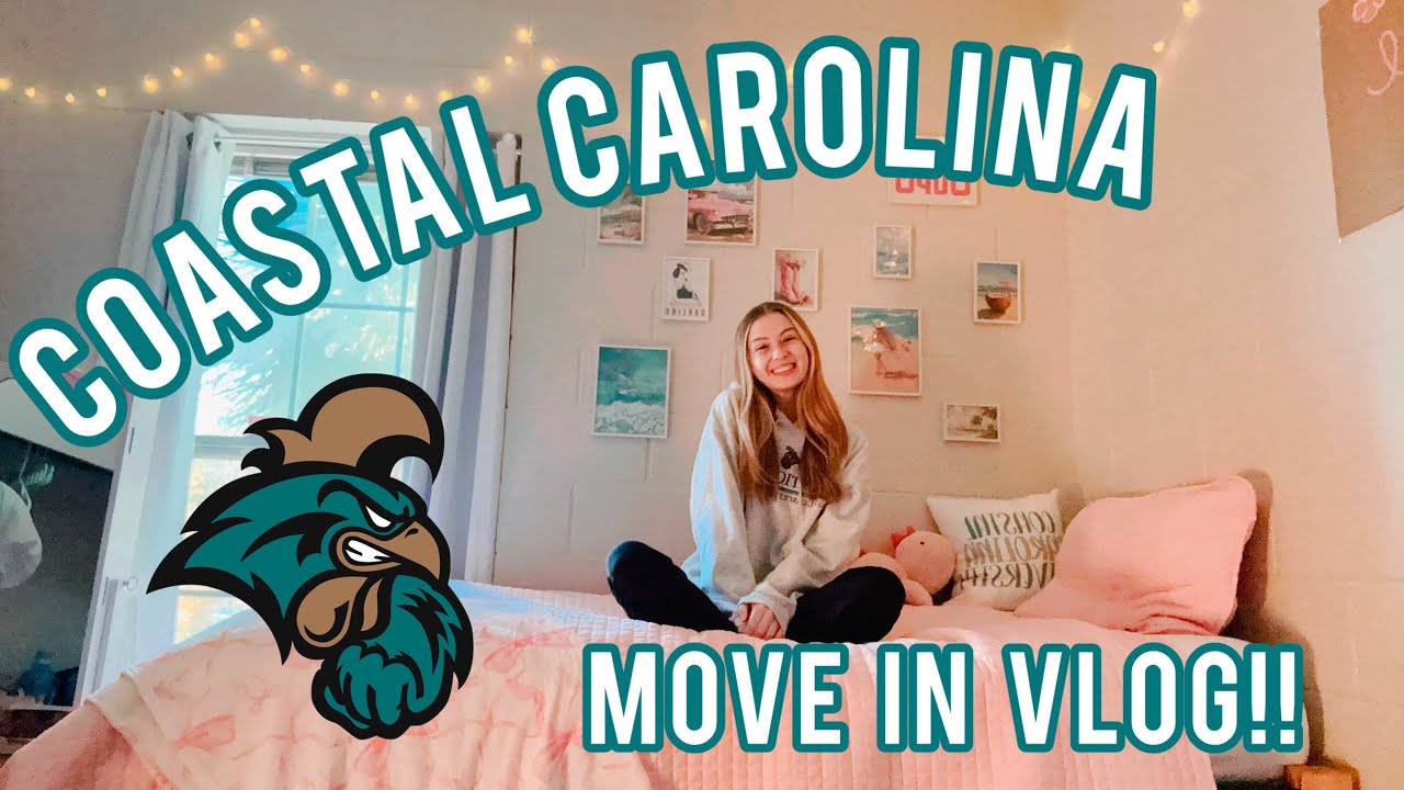 Coastal Carolina MOVE IN vlog + dorm tour!!! | Gabby’s Gallery