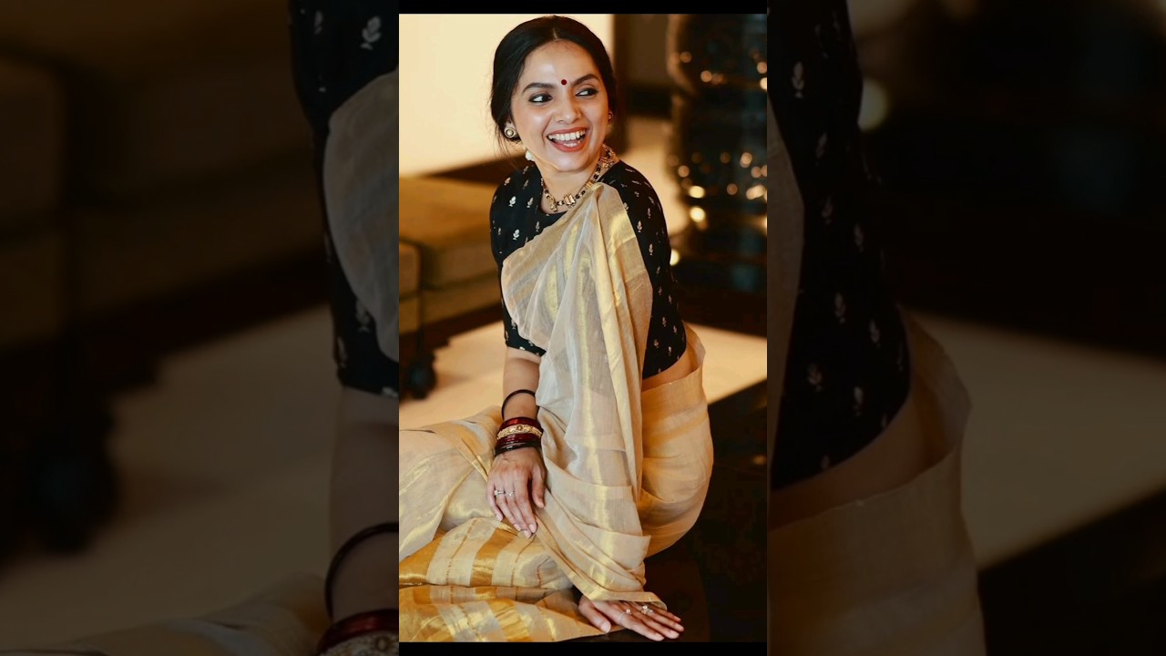 Samvritha Sunil Onam look | Samvritha sunil onam celebration