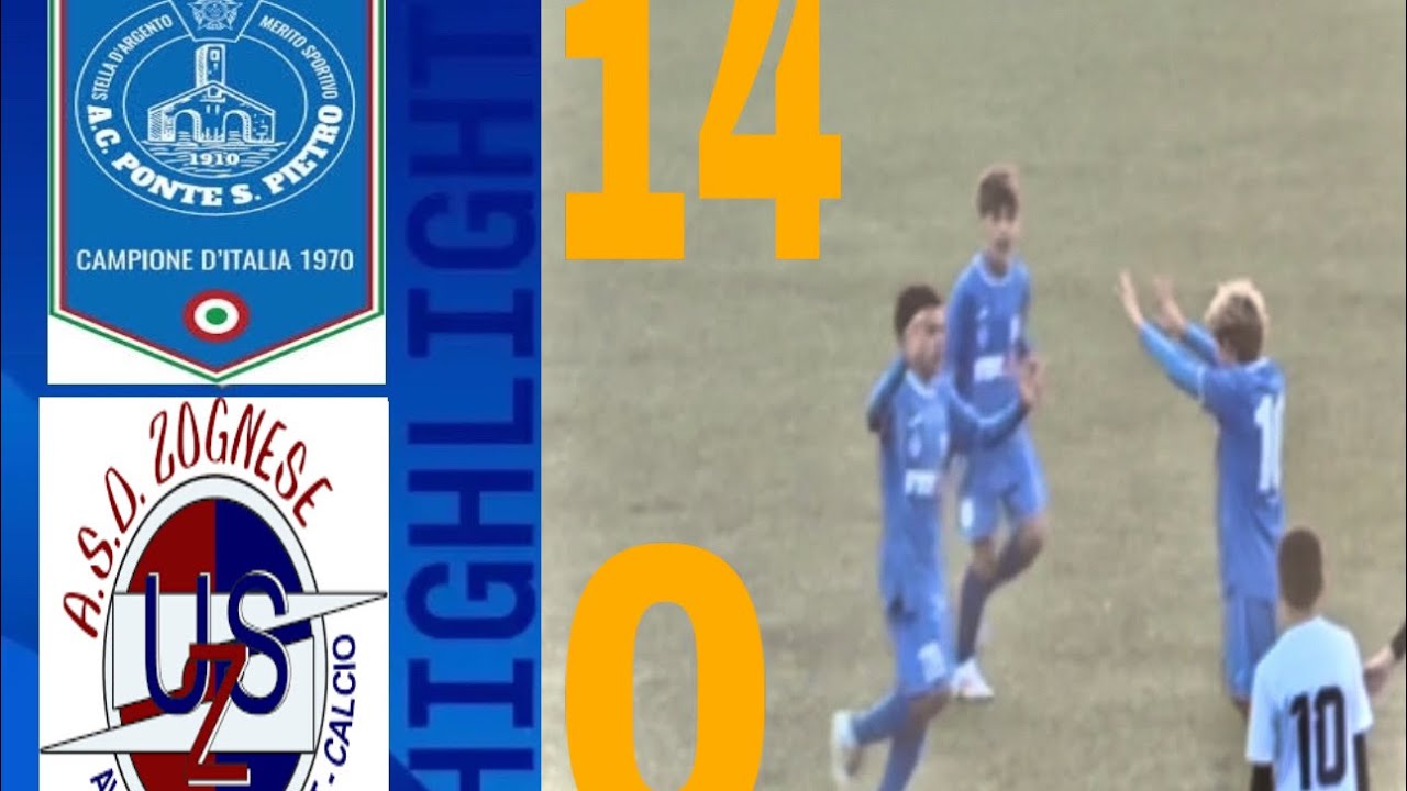 A C ponte San Pietro VS A S D Zognese