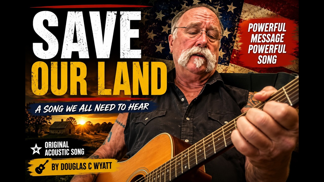 Save Our Land 🇺🇸 | Powerful Acoustic Protest Song by Douglas C Wyatt