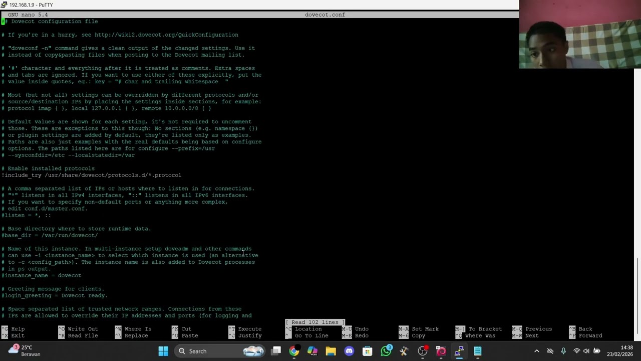 🔥 Cara Install Mail Server + RainLoop di Debian 11 (VirtualBox) | Step-by-Step
