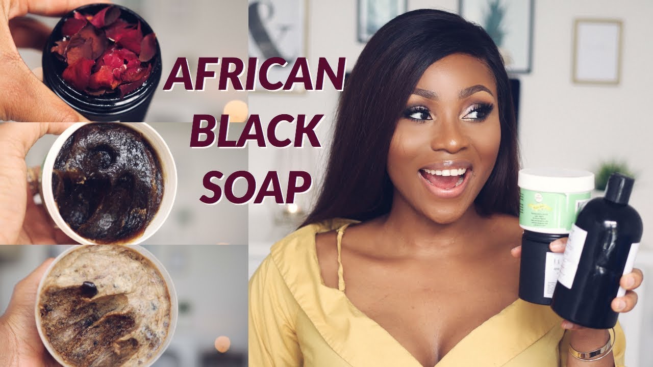 MY SECRET TO GLOWING SKIN | 5 BLACK SOAPS THAT YOU SHOULD TRY NOW! | DIMMA UMEH